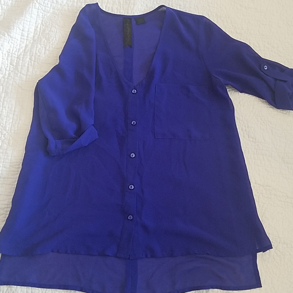 Sheer blouse